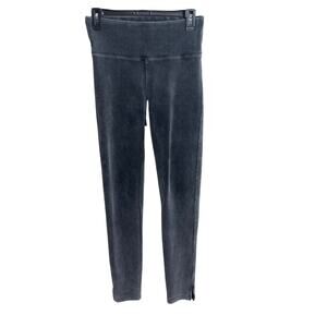 American Eagle grey crushed velvet women’s leggings size M